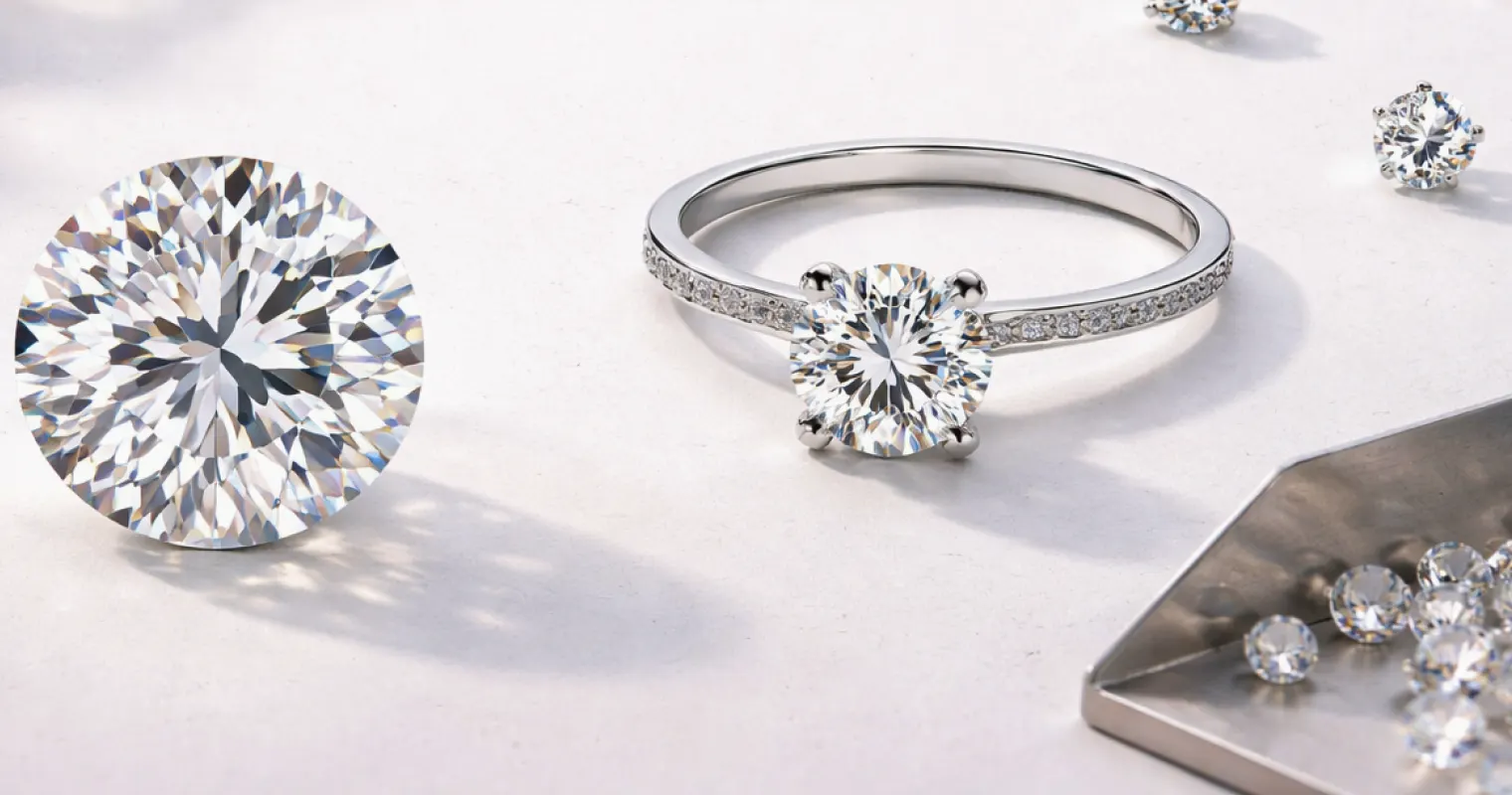 4Cs Lab Grown Diamond Guide New York Guide explaining cut color clarity and carat of lab grown diamonds