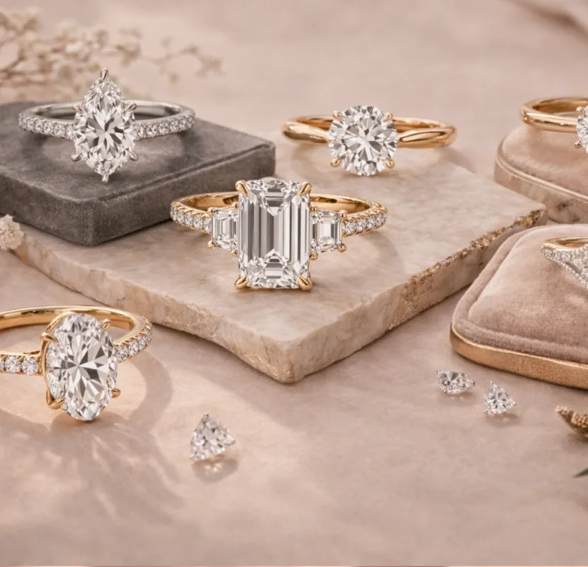 4Cs Lab Grown Diamond Guide New York Guide explaining cut color clarity and carat of lab grown diamonds